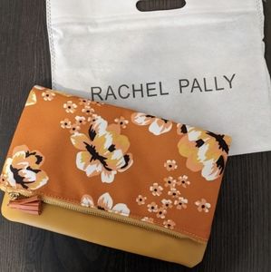 Rachel pally orange floral fold over clutch